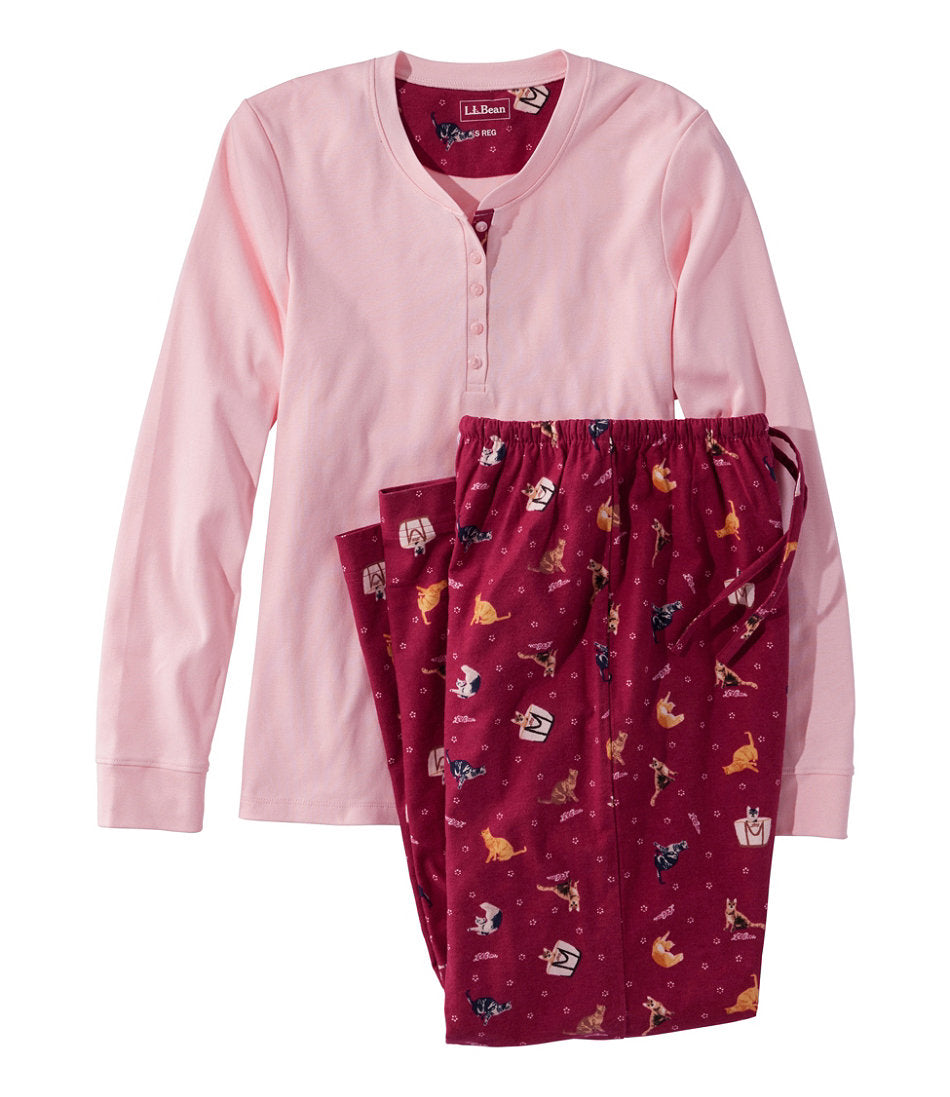 Print Women's Cozy PJ Set