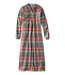 Women's Scotch Plaid Flannel Nightgown