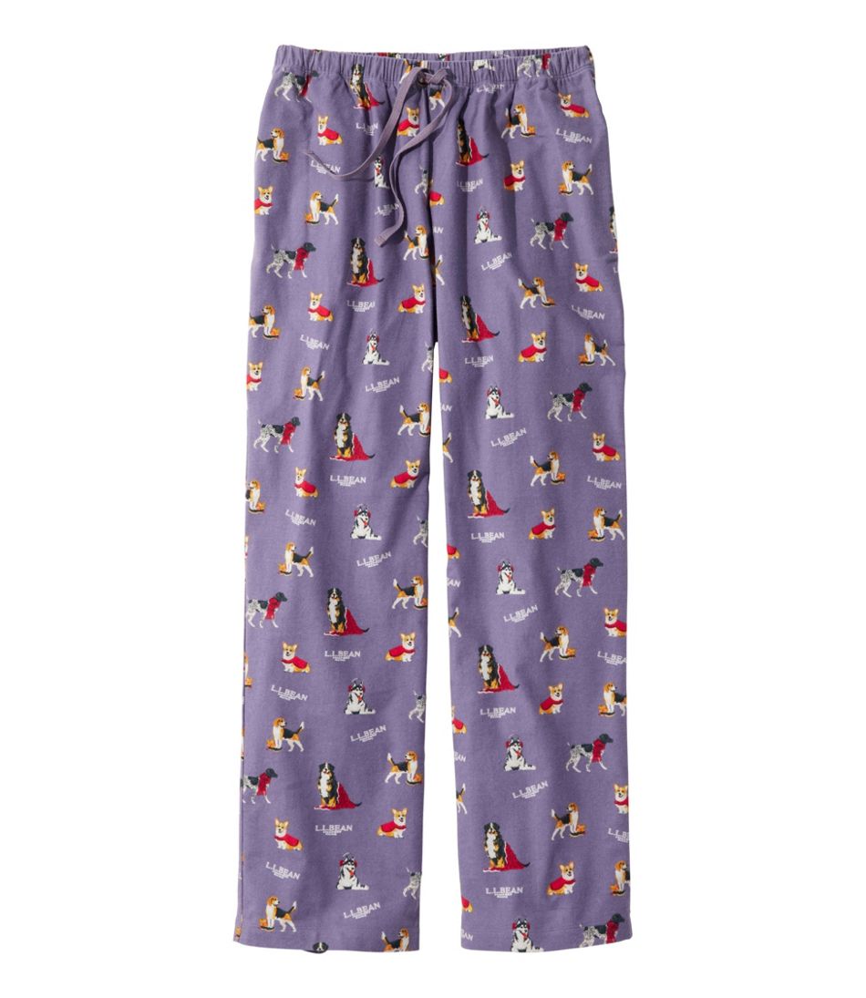 Print Women's L.L.Bean Flannel Sleep Pants