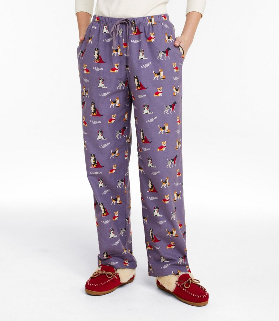 Print Women's L.L.Bean Flannel Sleep Pants