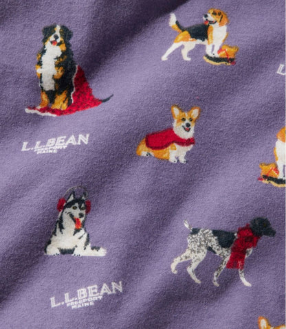 Women's L.L.Bean Flannel Sleep Pants, Print