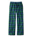 Women's L.L.Bean Flannel Sleep Pants Plaid