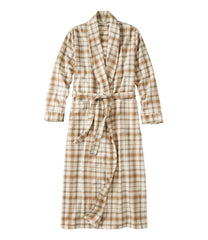 Women's Scotch Plaid Flannel Robe