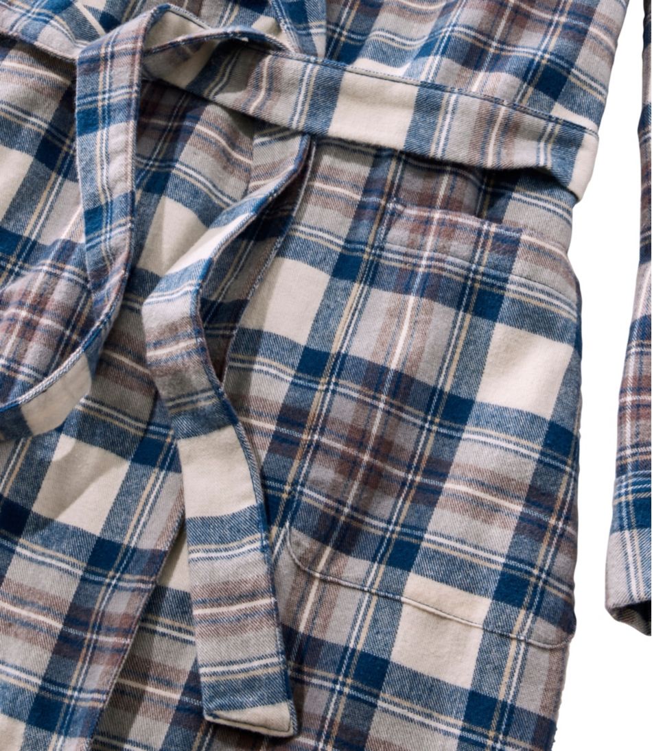 Women's Scotch Plaid Flannel Robe