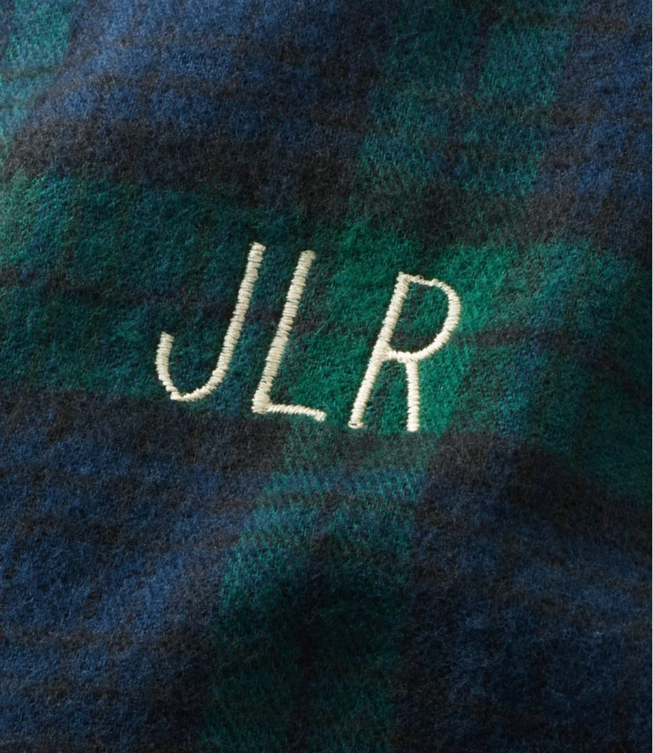 Women's Scotch Plaid Flannel Robe