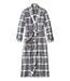Women's Scotch Plaid Flannel Robe