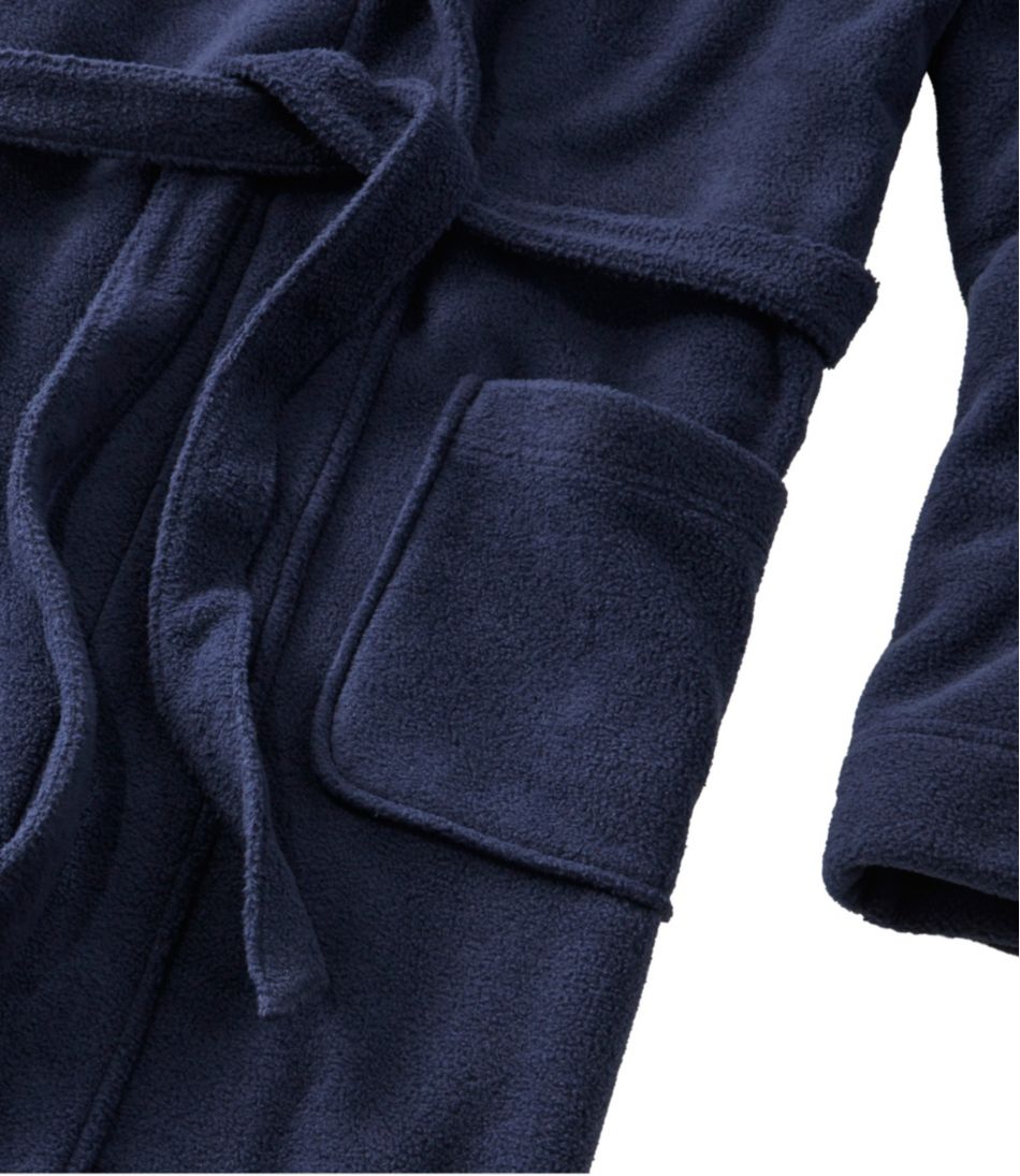Women's Winter Fleece Robe Wrap-Front