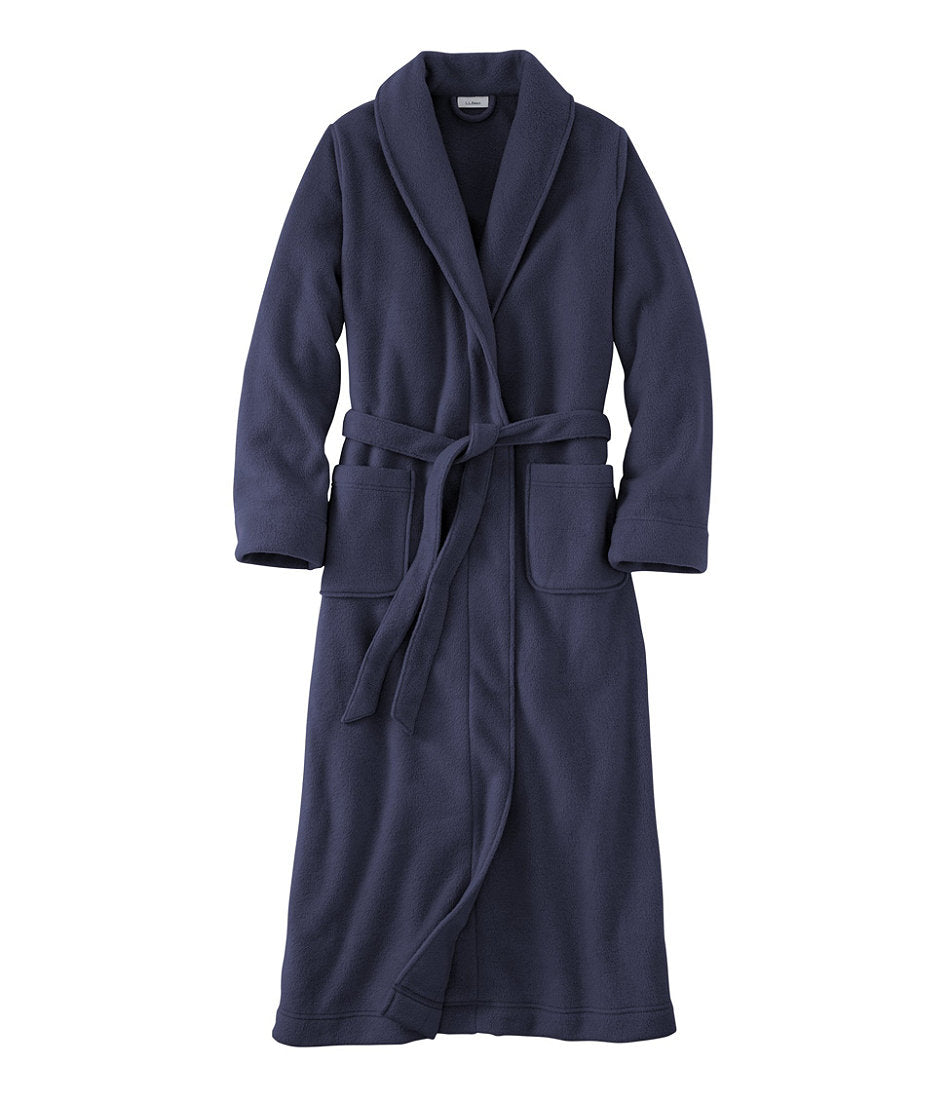 Women's Winter Fleece Robe Wrap-Front
