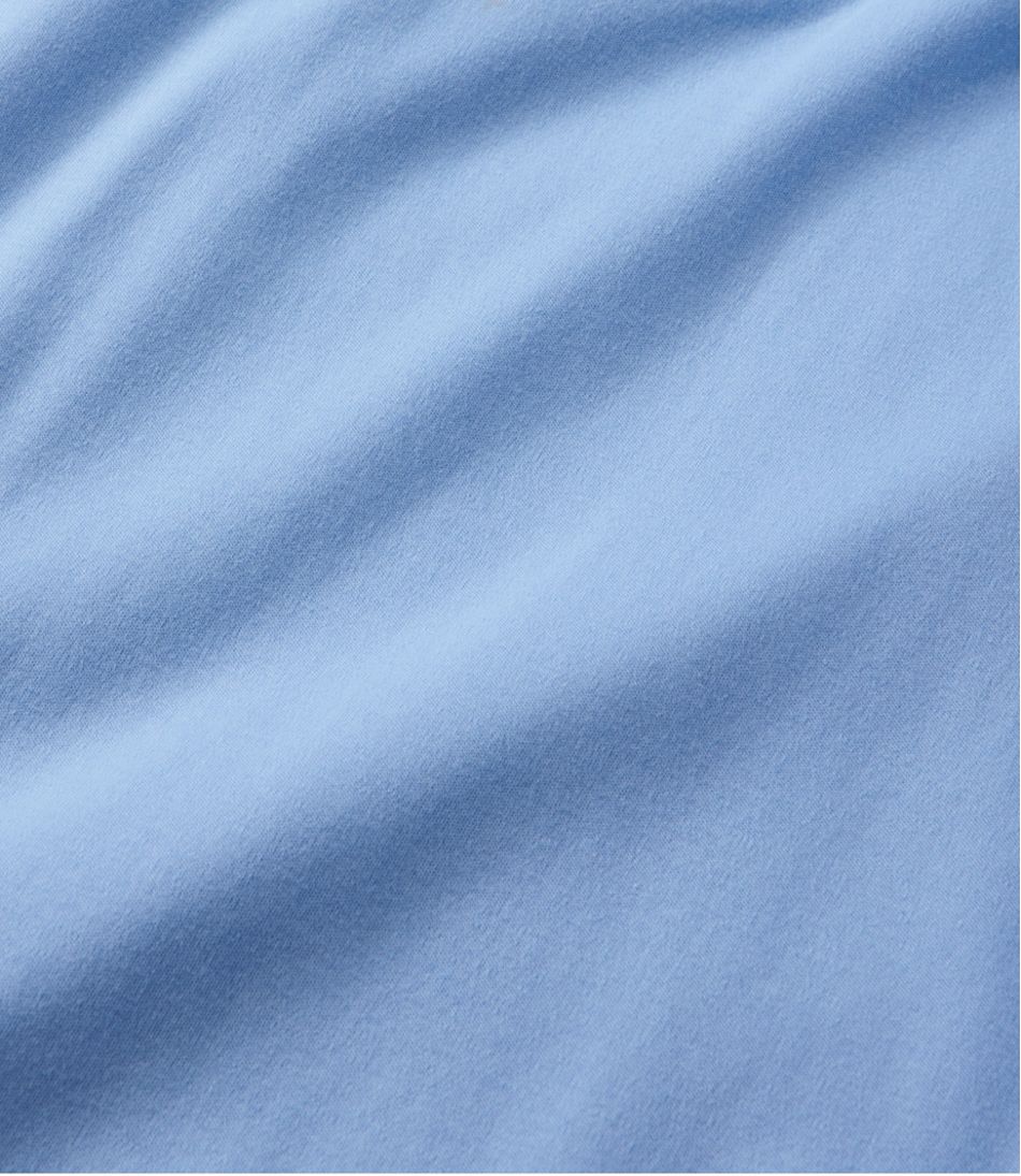 Women's Supima Cotton Nightgown V-Neck Three-Quarter-Sleeve