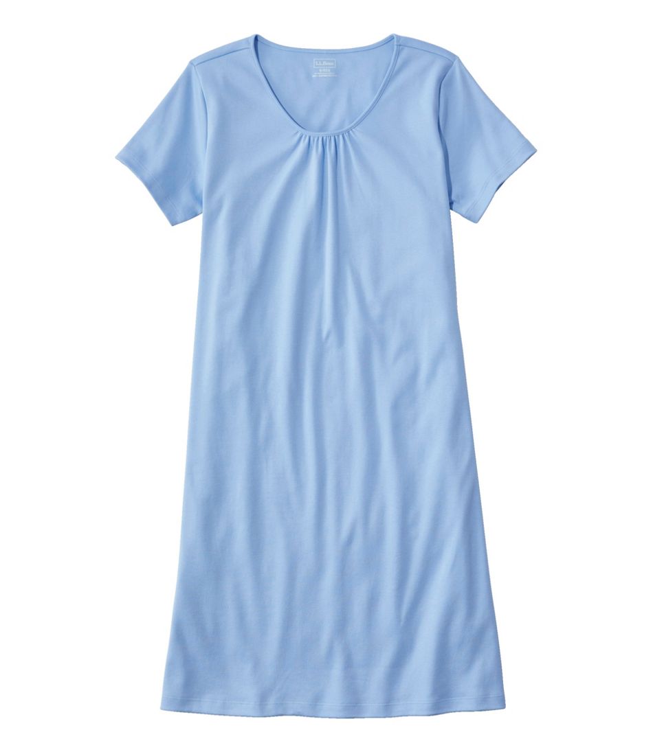 Short-Sleeve Women's Supima® Nightgown