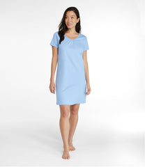Short-Sleeve Women's Supima® Nightgown