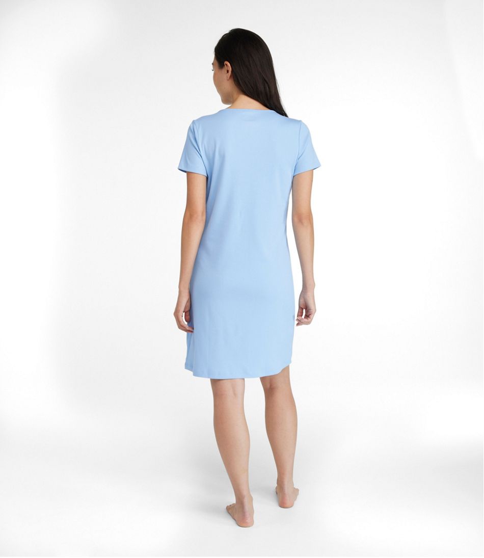 Short-Sleeve Women's Supima® Nightgown