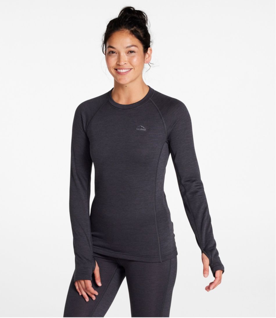 Women's L.L.Bean Midweight Base Layer Crew Top