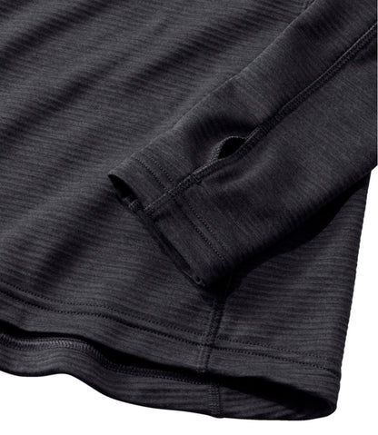 Women's L.L.Bean Midweight Base Layer Crew Top, 1/4 Zip