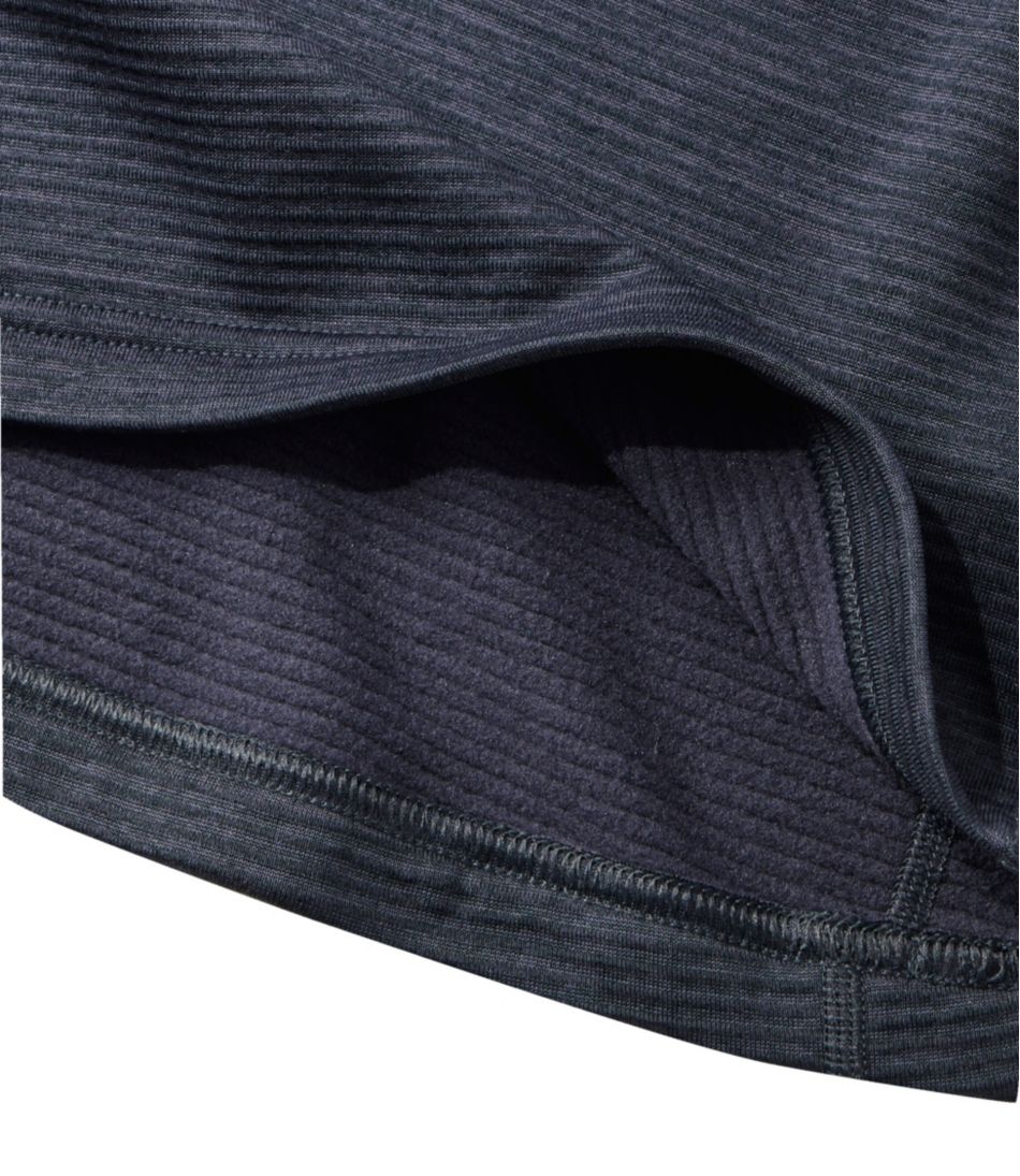 Women's L.L.Bean Midweight Base Layer Crew Top, 1/4 Zip