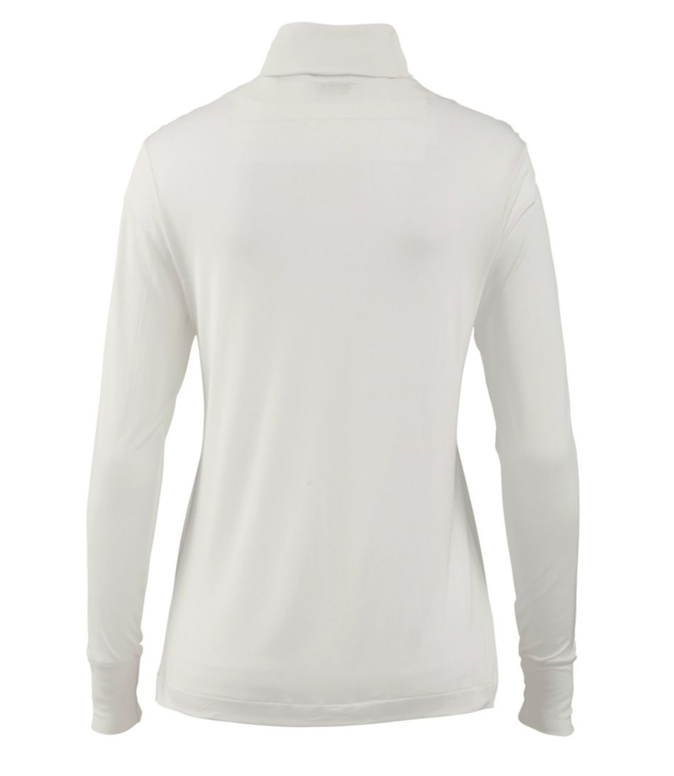 Women's Silk Underwear Turtleneck