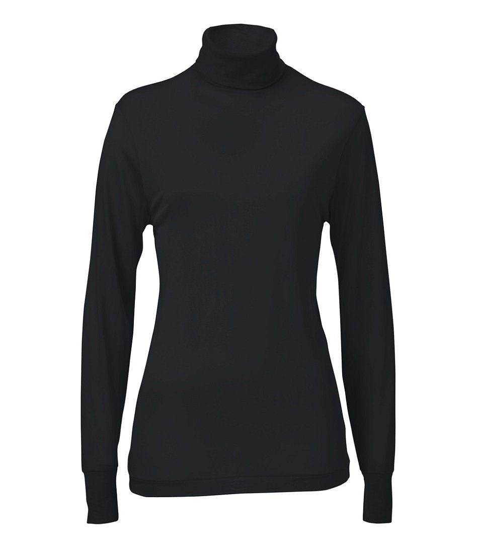 Women's Silk Underwear Turtleneck