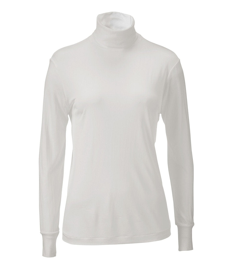 Women's Silk Underwear Turtleneck