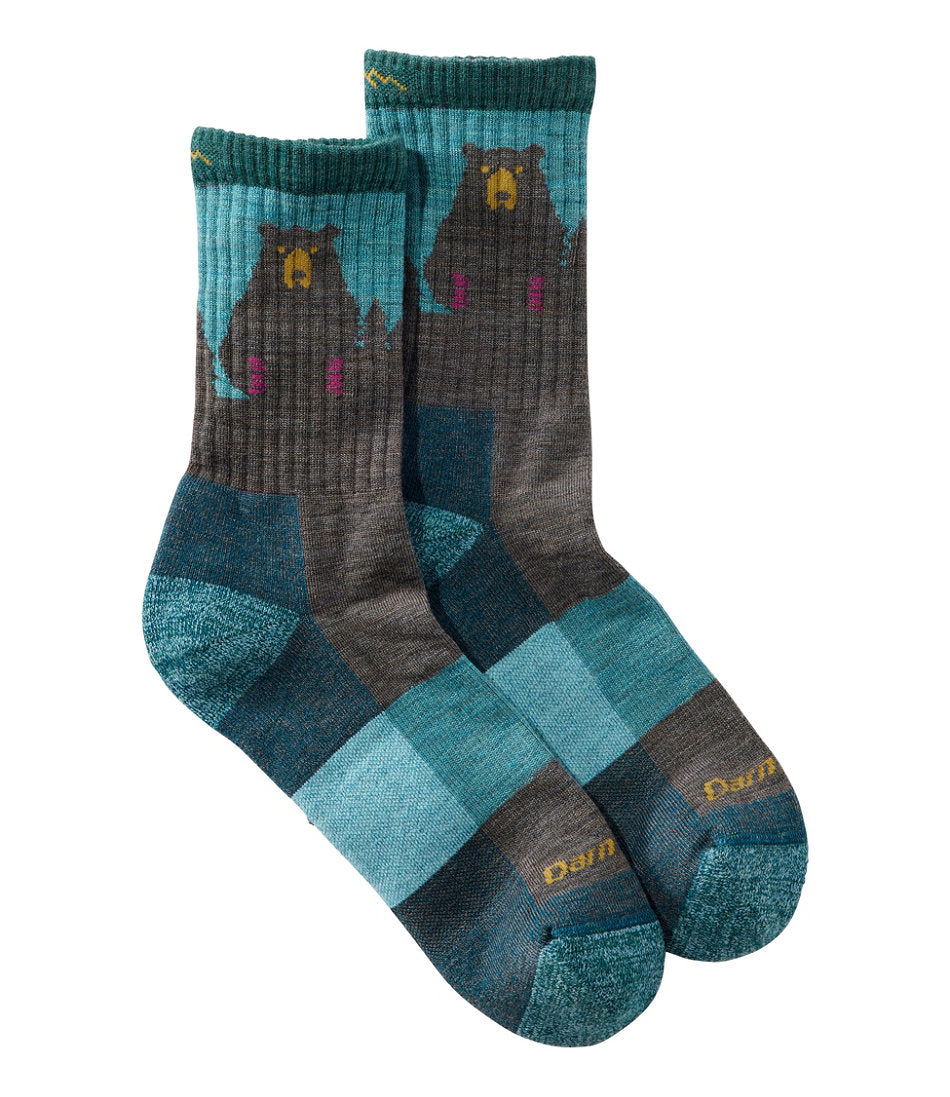 Women's Darn Tough Bear Town Micro Crew Hiking Socks