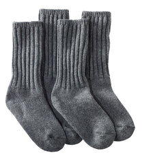 Adults' Merino Wool Ragg Socks 10" 2-Pack