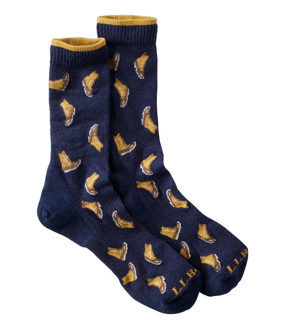 Adults' L.L.Bean Maine Motif Socks