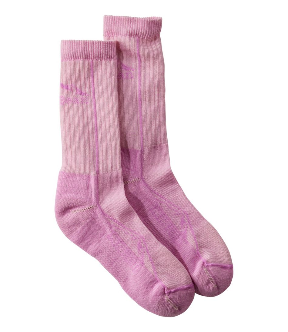 Crew Adults' Cresta Wool Lightweight Hiking Socks
