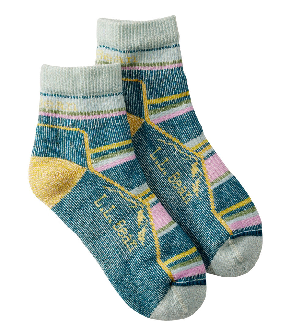 Quarter-Crew Adults' Cresta Wool Midweight Hiking Socks