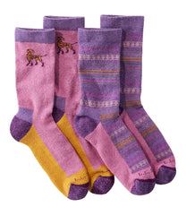 Novelty 2-Pack Adults' Wicked Soft Cotton Socks