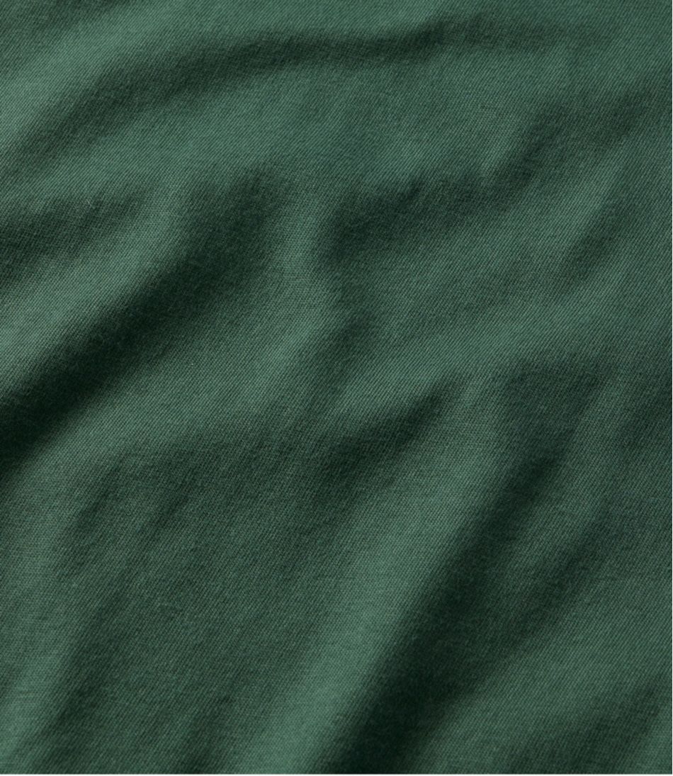 Traditional Fit Men's Carefree Unshrinkable Tee Long-Sleeve