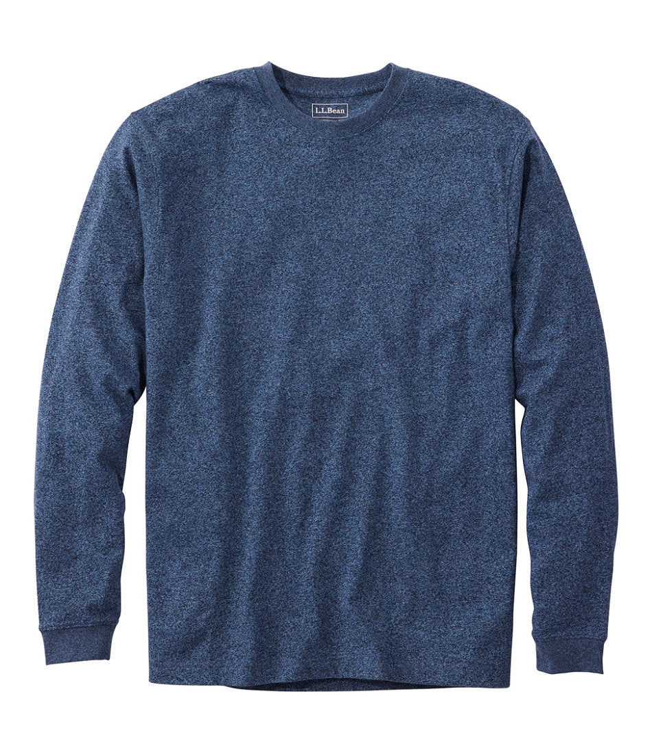 Men's Carefree Unshrinkable Tee Long-Sleeve Traditional Fit