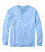 Traditional Fit Men's Carefree Unshrinkable Tee Long-Sleeve Henley