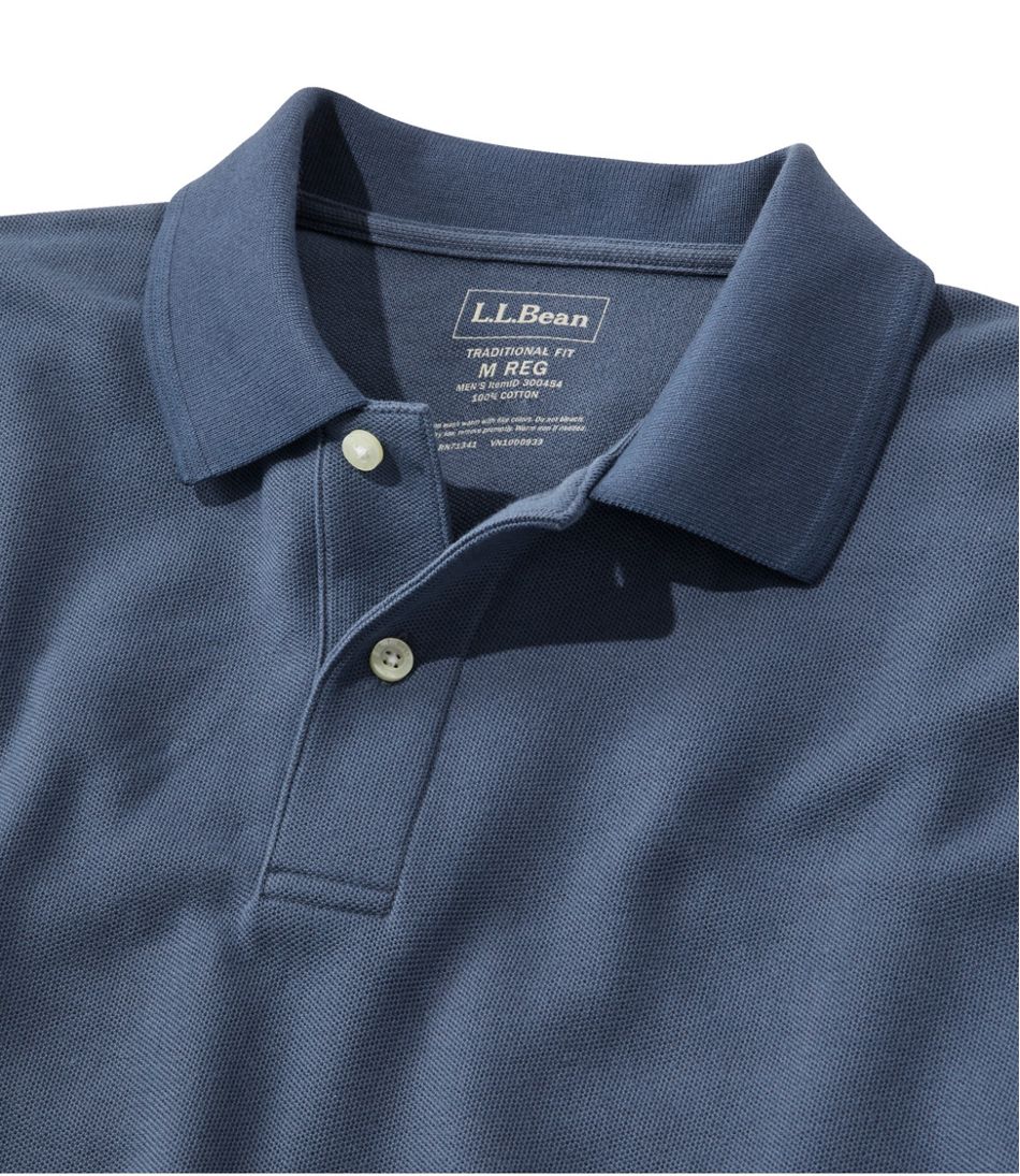 Men's Premium Double L® Polo Banded, Short-Sleeve Without Pocket