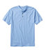 Henley Men's Carefree Unshrinkable Tee Traditional Fit