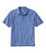 Hemmed Short-Sleeve with Pocket Men's Premium Double L® Polo