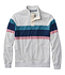 Chest Stripe Mockneck Men's Bean's Vintage Soft Rugby