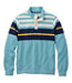 Chest Stripe Mockneck Men's Bean's Vintage Soft Rugby