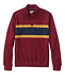 Chest Stripe Mockneck Men's Bean's Vintage Soft Rugby
