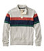 Chest Stripe Mockneck Men's Bean's Vintage Soft Rugby