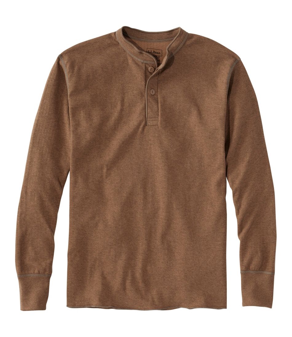 Men's Two-Layer River Driver's Shirt®, Traditional Fit Henley