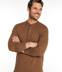 Traditional Fit Henley Men's Two-Layer River Driver's Shirt®