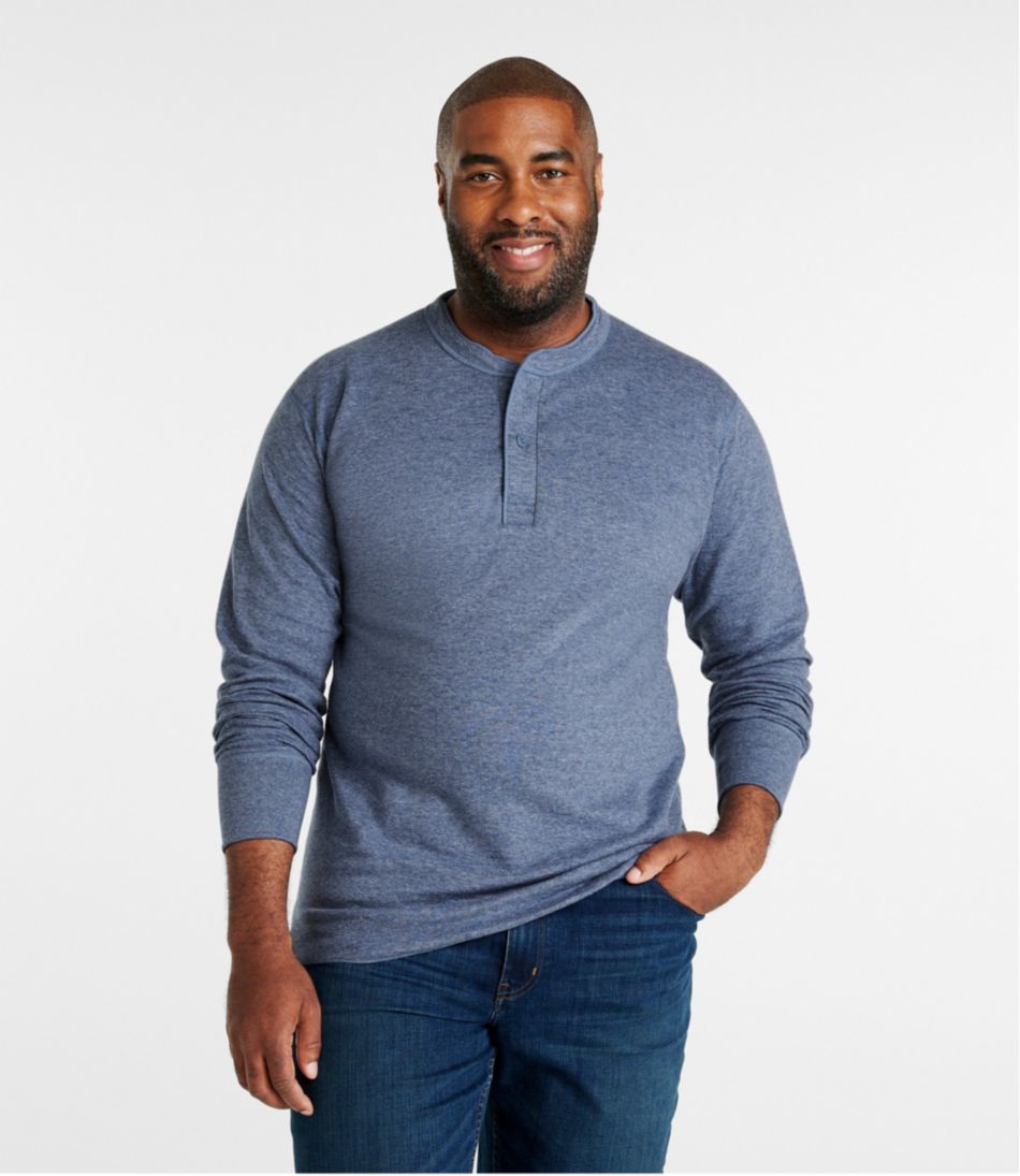 Traditional Fit Henley Men's Two-Layer River Driver's Shirt®