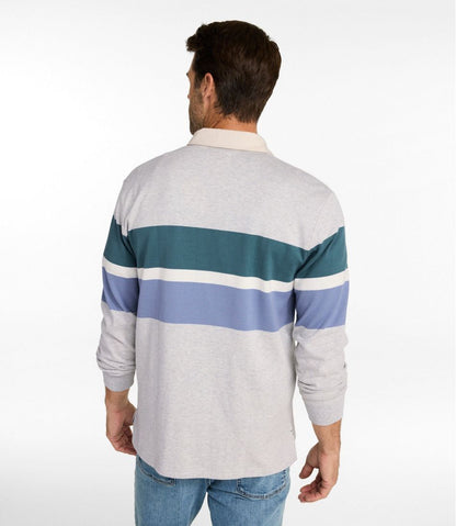 Men's Bean's Vintage Soft Rugby, Chest Stripe