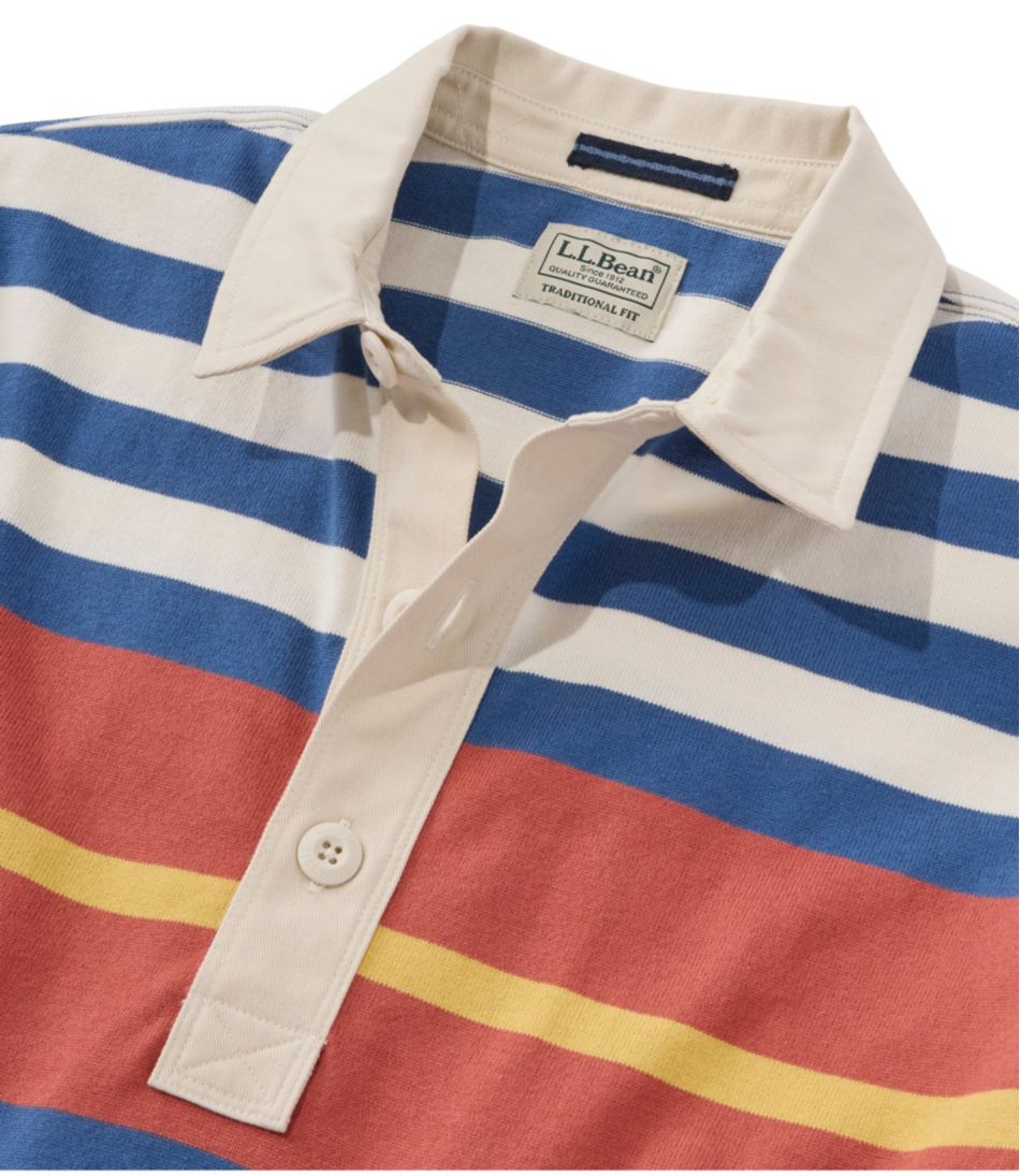 Men's Bean's Vintage Soft Rugby Chest Stripe