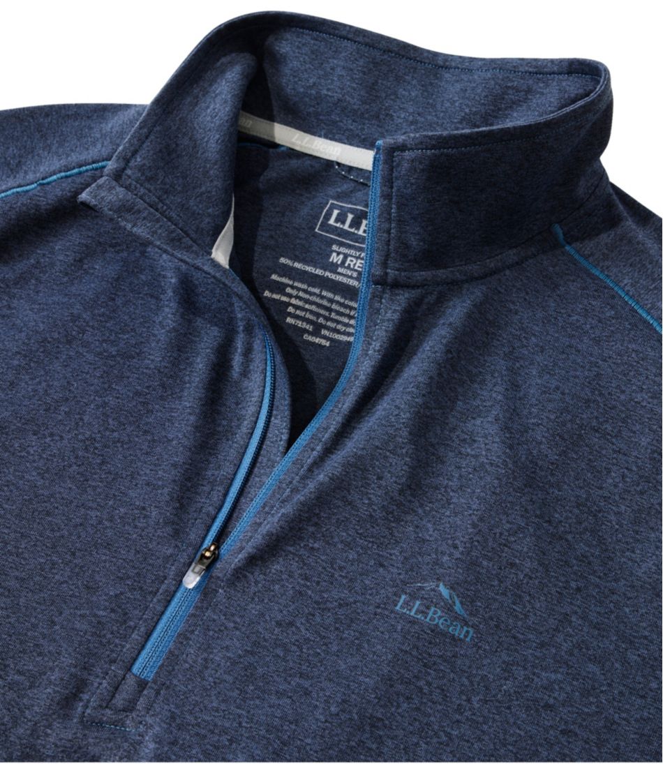 Men's Bean's Access Trail Tee, Quarter-Zip