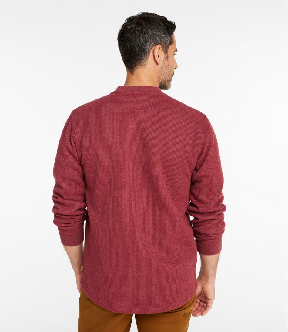 Men's Katahdin Iron Works® Bonded Waffle Fleece Henley