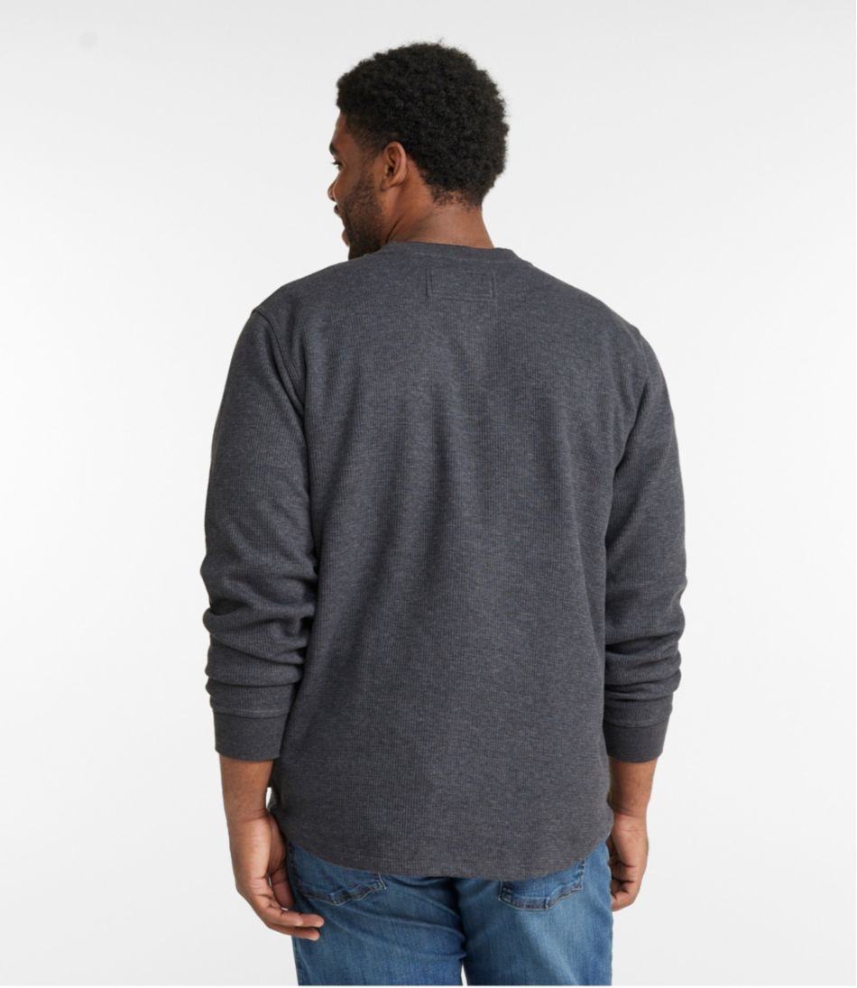 Men's Katahdin Iron Works® Bonded Waffle Fleece Henley