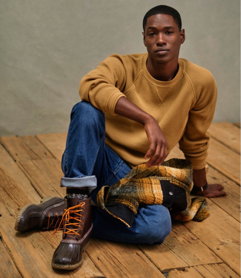 Men's Signature Waffle Crew