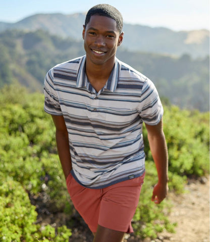 Men's Everyday SunSmart® Polo 2.0, Short-Sleeve Stripe