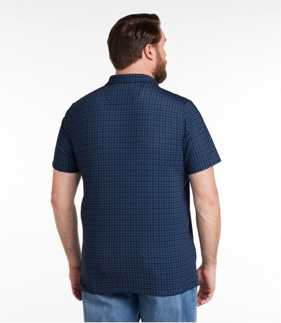 Men's Comfort Stretch Performance® Party Polo Short-Sleeve Slightly Fitted Print