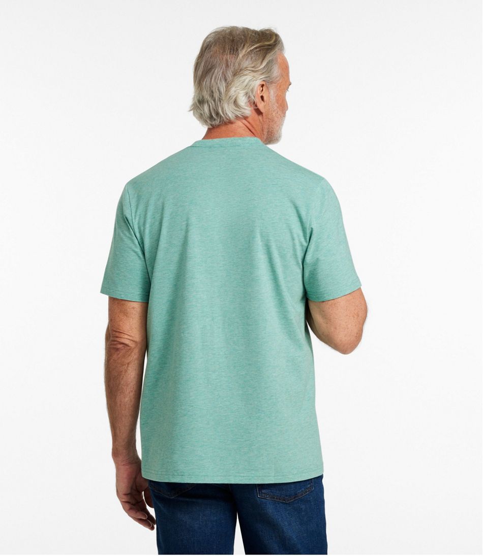 Short-Sleeve Men's Comfort Stretch Performance® Pima Pocket Tee